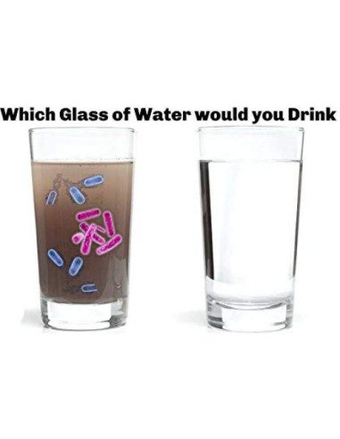 Purificador de Agua Portátil SHTFandGO Pozo de Gravedad UVC