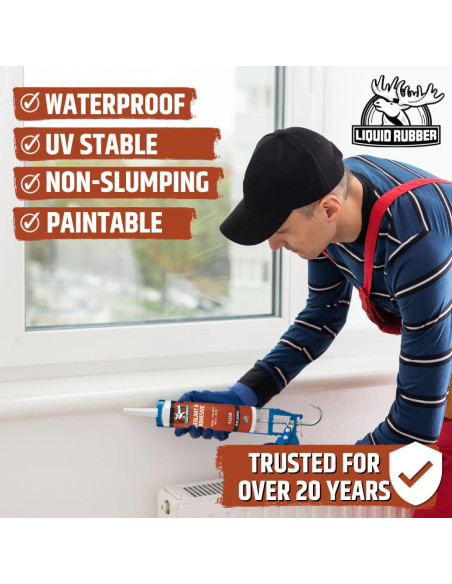 Sellador de Caucho Líquido Liquid Rubber Transparente 1 Paquete