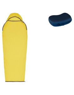 Sistema de Sueño Sea to Summit: Forro Reactor y Almohada Premium