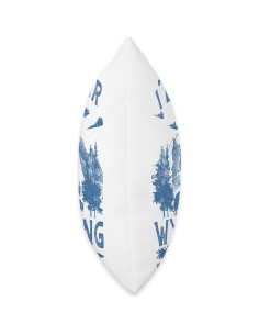 Almohada Vintage 18x18" Excursionistas Wyoming Camping 2