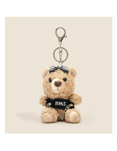 Llavero Oso de Peluche Mini Charm - Clip-On para Mochilas 2