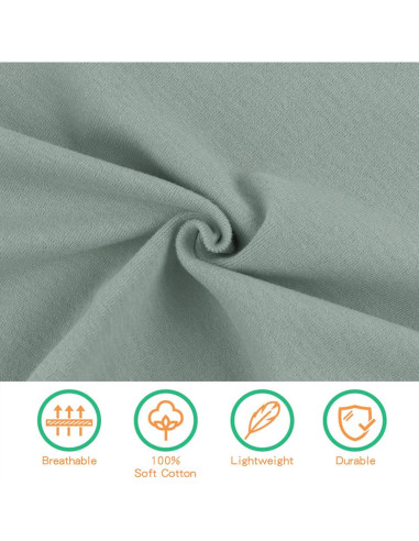 Conjunto de gorros y manta de algodón PESAAT para recién nacidos