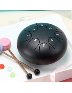 Tambor de Lluvia OXT 6 Notas 15 cm Negro para Exterior 2