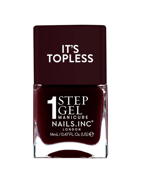 Esmalte de Uñas Gel-Like Nails Inc Billie 13.93 ml Burdeos