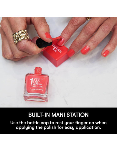 Esmalte de Uñas Gel-Like Nails Inc Billie 13.93 ml Burdeos