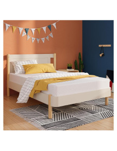 Colchón EGOHOME Twin 5 Pulgadas Espuma de Memoria Gel Verde