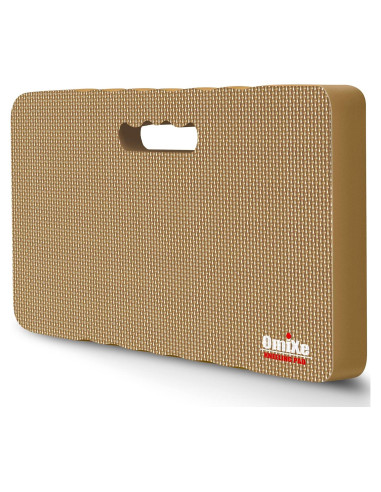 Almohadilla de Rodillas Impermeable Omixe 45.72x27.94 cm Beige