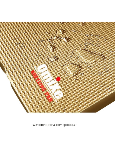 Almohadilla de Rodillas Impermeable Omixe 45.72x27.94 cm Beige