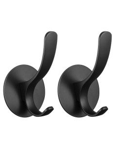 Ganchos Adhesivos para Toallas GERUIKE 2 Piezas Acero Inoxidable