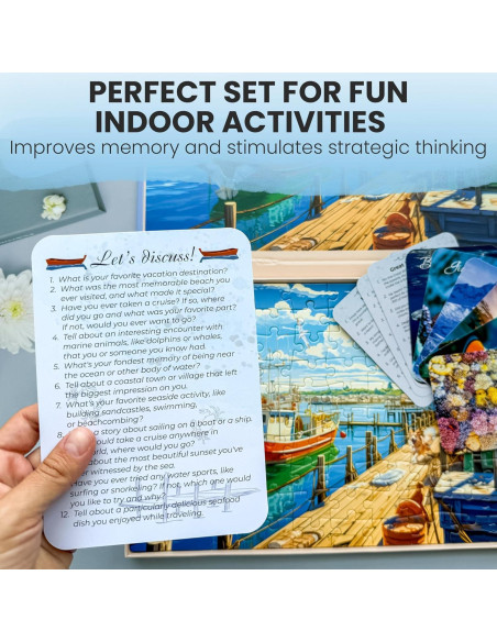 Rompecabezas de Demencia QUOKKA - 3 Juegos de 100 Piezas Rompecabezas de Demencia QUOKKA - 3 Juegos de 100 Piezas