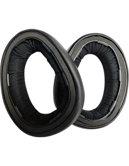 Almohadillas de Reemplazo INF para Auriculares Sennheiser GSP 600/500 - Espuma de Memoria, Negro