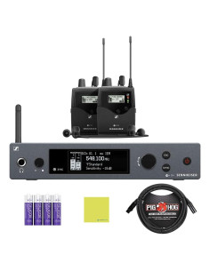 Sistema de Monitoreo In-Ear Inalámbrico Sennheiser ew IEM G4-Twin-A1