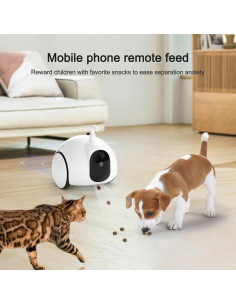 Dispensador de golosinas PUMPKII con cámara y app 1080P 2