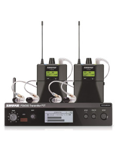 Sistema Inalámbrico de Monitoreo In Ear Shure PSM300 Doble