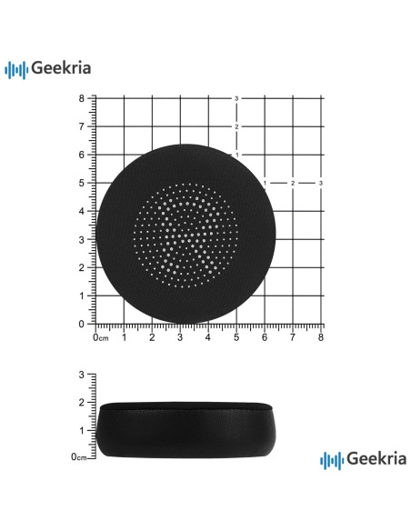 Almohadillas de Reemplazo Geekria para Auriculares Jabra Evolve 75 Almohadillas de Reemplazo Geekria para Auriculares Jabra Evolve 75