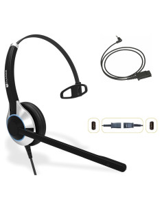 Auricular TruVoice HD-500 con Micrófono y Cancelación de Ruido