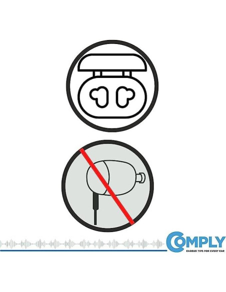 Almohadillas de espuma Comply para auriculares Sony - 3 pares, Grande, Azul Almohadillas de espuma Comply para auriculares Sony - 3 pares, Grande, Azul