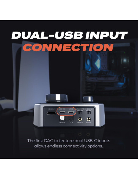 DAC USB Sound Blaster G8 Creative Labs - Audio para Juegos