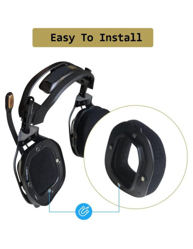 Almohadillas de Reemplazo Velour para Auriculares Astro A40 TR