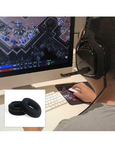 Almohadillas de Reemplazo Velour para Auriculares Astro A40 TR