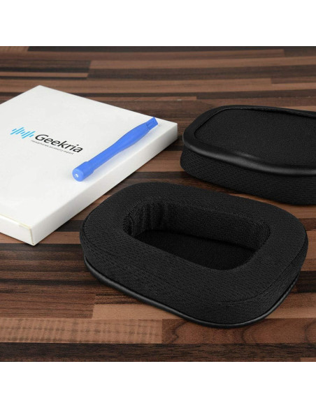 Almohadillas de Reemplazo Geekria para Auriculares Logitech G533 G633 G635 G933 G935