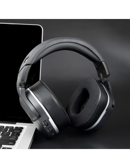 Cubierta de Diadema SOULWIT para Auriculares Turtle Beach Stealth 700 Gen2 - Negro