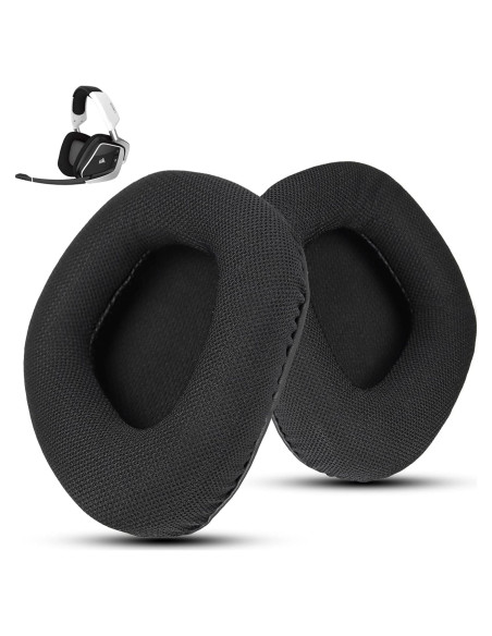 Almohadillas de Repuesto Corsair Void Pro - Tela Suave y Espuma