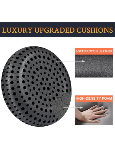 Almohadillas de Reemplazo SOULWIT para Auriculares Koss - Negro