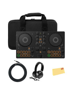 Controlador DJ Pioneer DDJ-FLX2 Compacto 2 Canales con Estuche