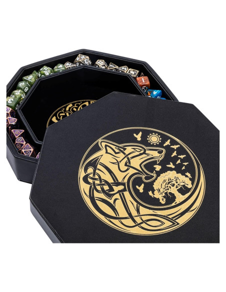 Bandeja de Dados Soar Forge 22.86 cm Octagonal D&D