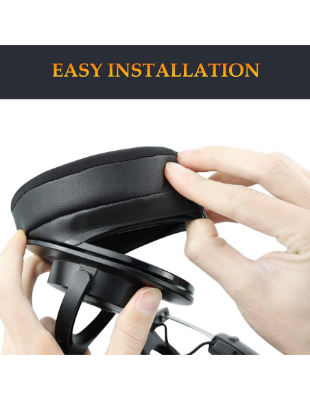 Almohadillas de Gel Refrigerante Soulwit para Auriculares - Negro