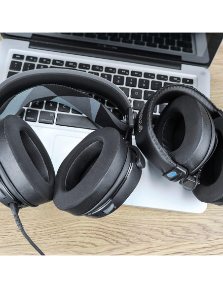 Almohadillas de Gel Refrigerante Soulwit para Auriculares - Negro