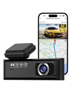 Cámara de Tablero Miofive Mini S 4K UHD con GPS y Wi-Fi