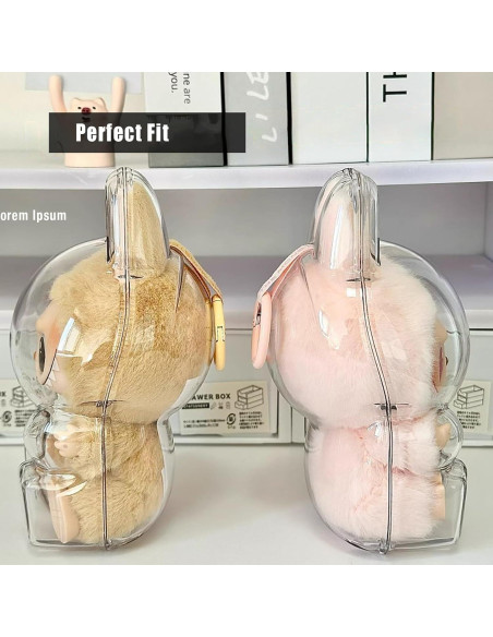 Funda Protectora Labubu para Caja de Exhibición 100% Policarbonato