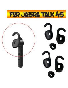 Paquete de 6 Eargels de Silicona para Auriculares Jabra 2