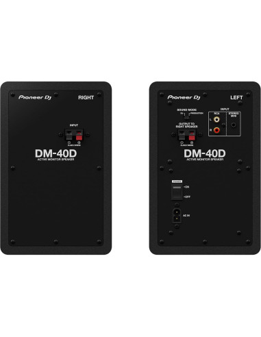 Monitores Activos Pioneer DM-40D 4" Negro con Accesorios