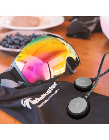 Auriculares inalámbricos OutdoorMaster OM BT01 para casco - Bluetooth 5.0, IP45