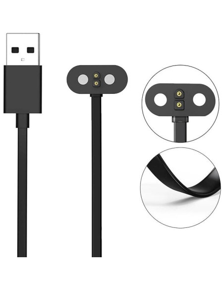 Cable de Carga Magnético 60cm Xinya para Auriculares Mojawa