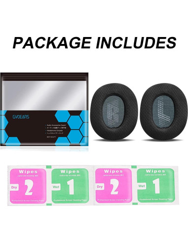Almohadillas de Repuesto GVOEARS para Auriculares JBL E65BTNC