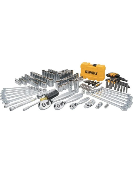 Kit de Herramientas Mecánicas DEWALT 168 Piezas DWMT73803
