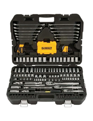 Kit de Herramientas Mecánicas DEWALT 168 Piezas DWMT73803