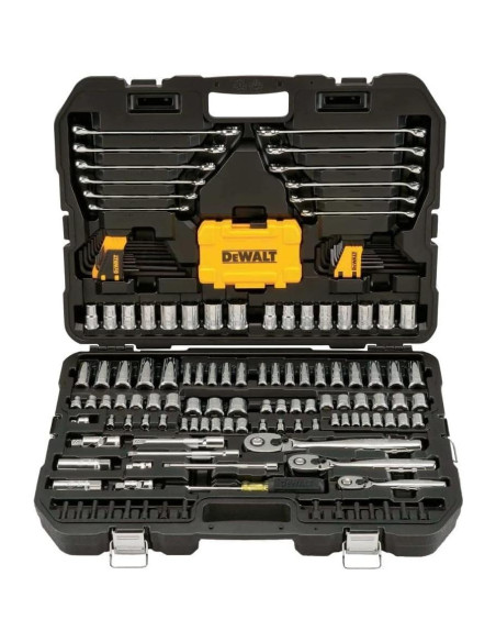Kit de Herramientas Mecánicas DEWALT 168 Piezas DWMT73803