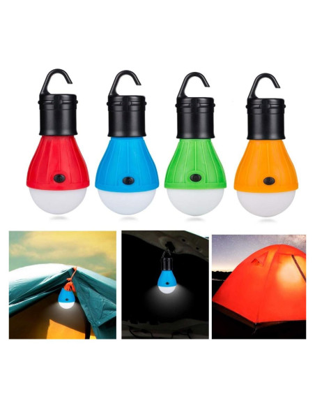 Lámpara de Camping LED BlueSunshine 4 PCS 150 Lúmenes