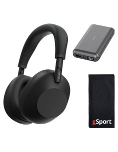 Auriculares Inalámbricos Sony WH-1000XM6 con Kit gSport Negro