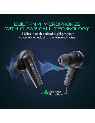 Auriculares Inalámbricos Black Shark BS-T2 con Cancelación de Ruido