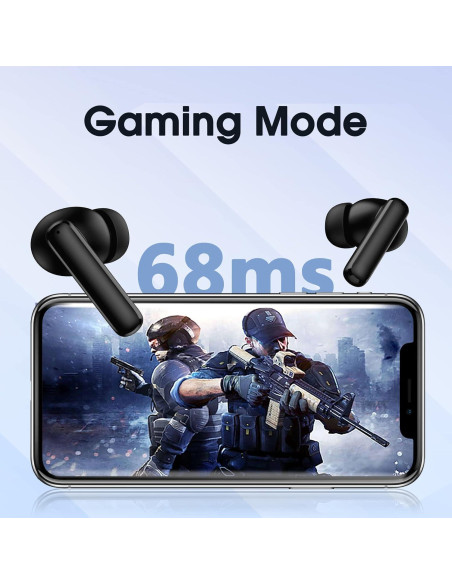 Auriculares Inalámbricos QCY T13 ANC Bluetooth 5.3 IPX5 30H