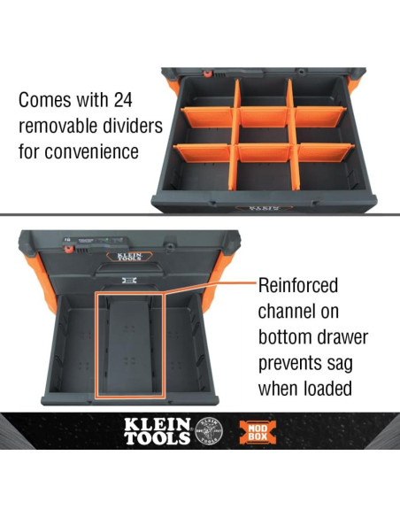 Caja de Herramientas Klein Tools MODbox 3 Cajones 22,68 kg