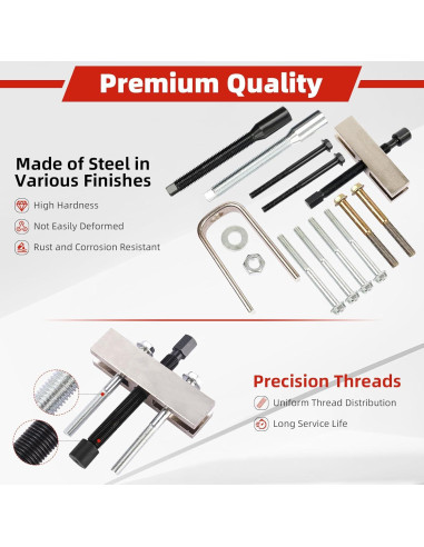 Extractor de Volante 8MILELAKE con Estuche y Tornillos