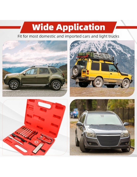 Extractor de Volante 8MILELAKE con Estuche y Tornillos