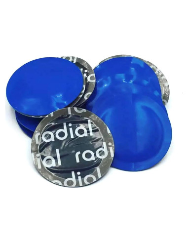 1000 Parches Redondos 44.5mm Hunting Horse para Neumáticos